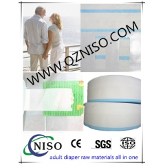 Magic side tape for adult diaper raw materials