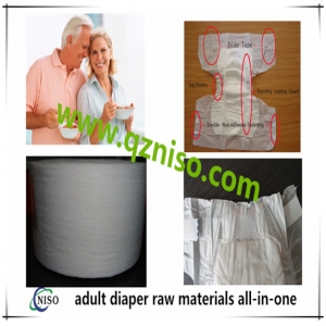 premium waist band Fabric for adult diaper manufaturing