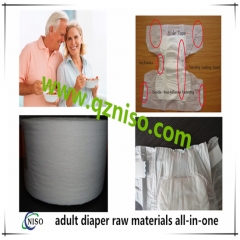 premium waist band Fabric for adult diaper manufaturing