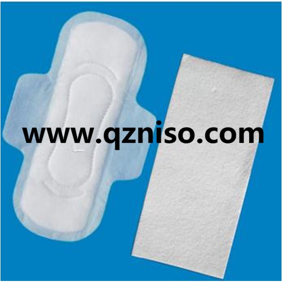 Soft air-laid paper for sanitary napkin manufaturing