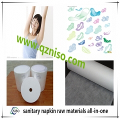 Soft waterproof hydrophobic nonwoven fabric