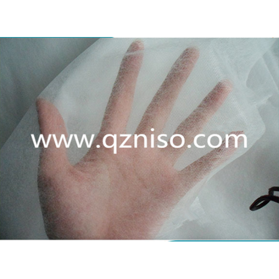 Nonwoven fabric for leg cuff of sanitary napkin