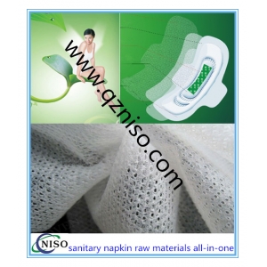 Perforated Nonwoven Fabric for Sanitary Napkin