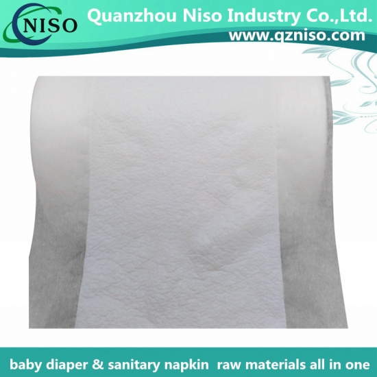 Cloth-like laminated film for baby diaper manufaturing