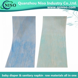 ADL nonwoven for sanitary napkin manufacturing