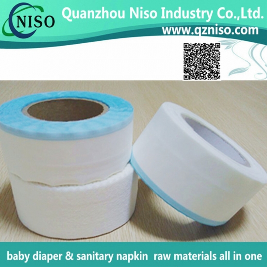 Adult diaper raw materials side tape