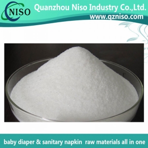 SAP for sanitary napkin raw materials