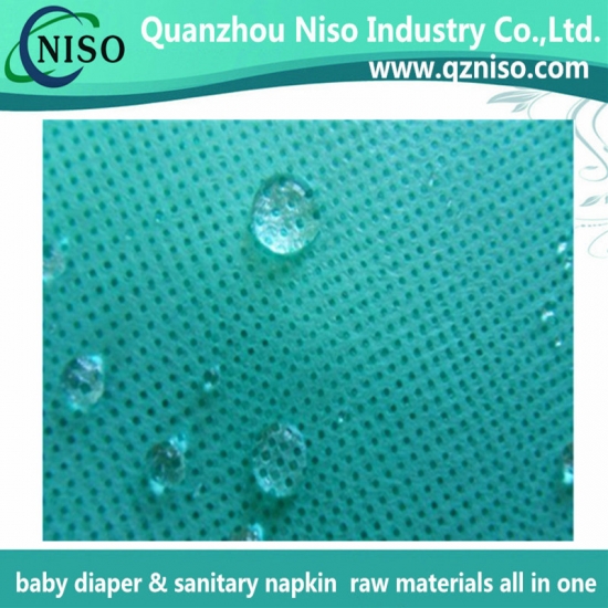 hydrophobic nonwoven fabric for baby diaper raw materials