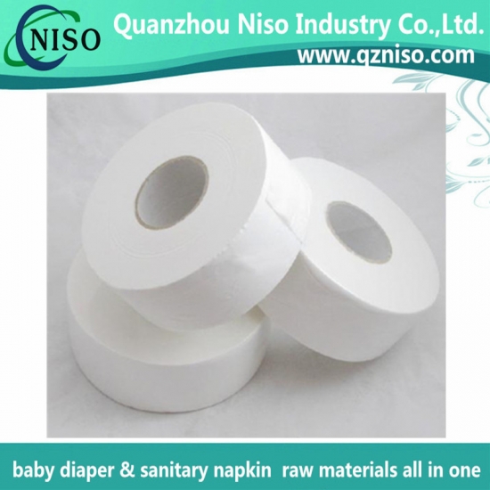 jumbo roll  wrap tissue paper for baby diaper raw materials