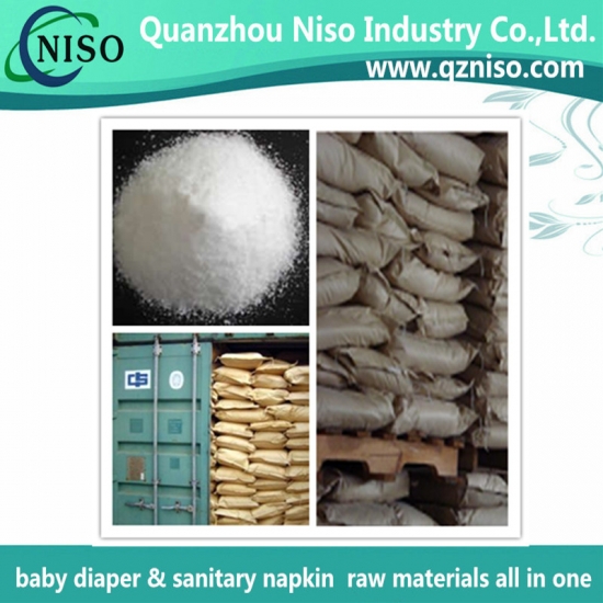 SAP for sanitary napkin raw materials