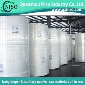 treated pulp for sanitary napkin