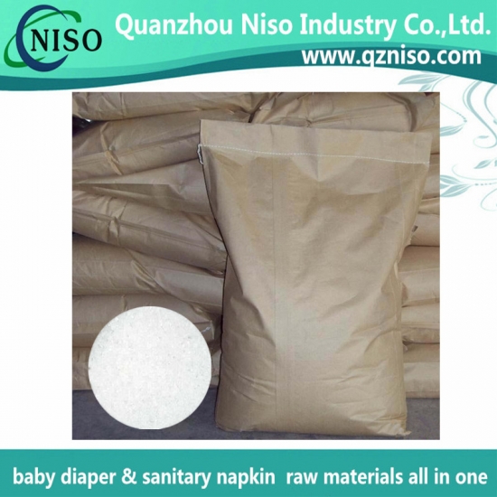 high quality SAP for baby diaper raw materials