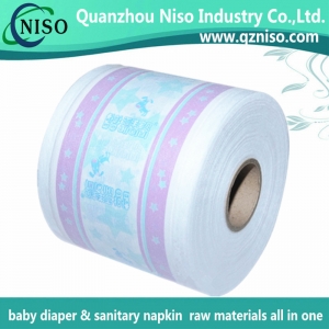 nonwoven laminated PE film