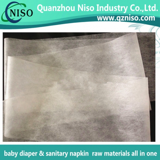 Spunbonded non woven hydrophilic