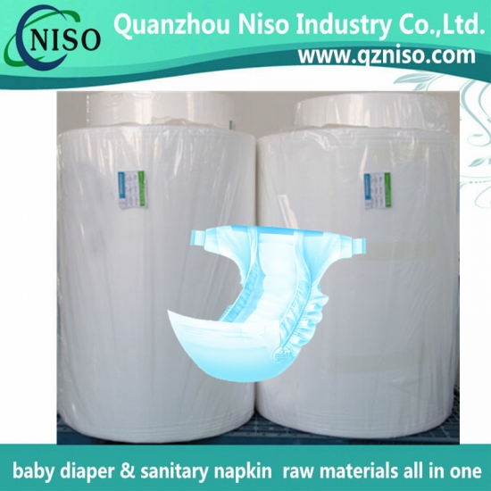 Soft Hydrophilic Spun bond Nonwoven Fabric for baby diaper raw materials
