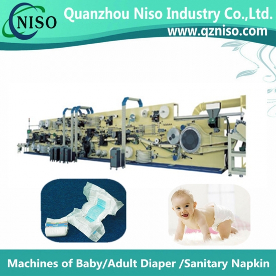  Baby diaper making machine