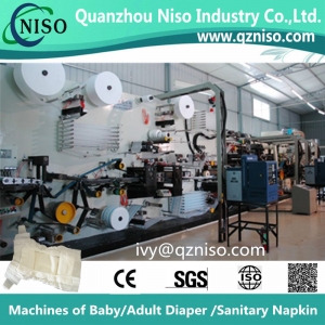 baby pampers making machine