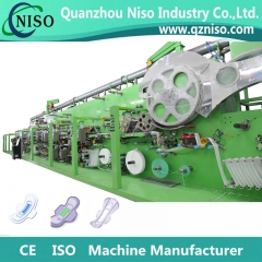 Production line of sanitary towel