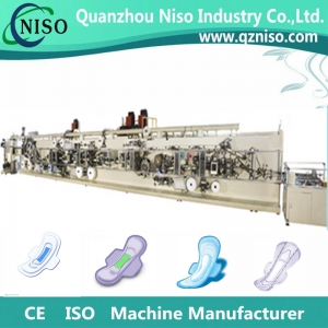 sanitary pads production machine