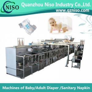  Baby diaper machine