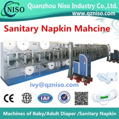 Half-auto sanitary napkin machine