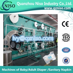 China baby diaper machine