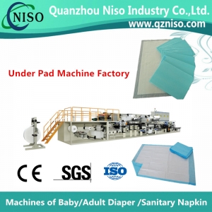 underpad machine factory