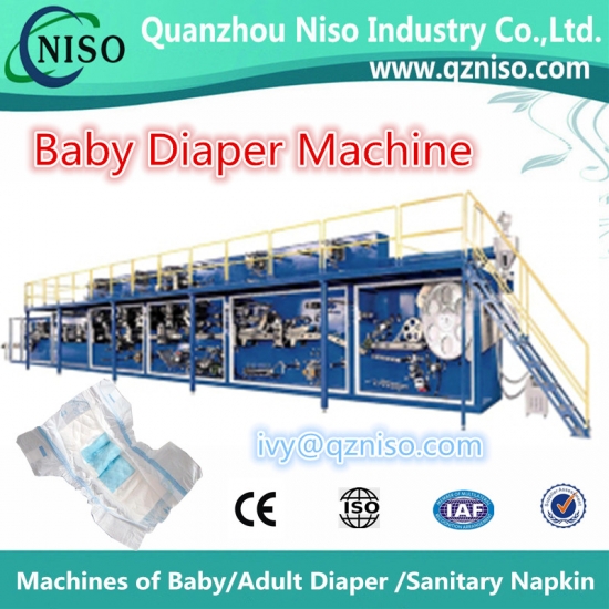 Semi-Auto Baby Diaper Machine