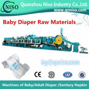 Economic Semi-Auto Baby Diaper Machine