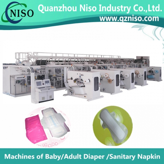 sanitary pad production machine