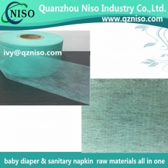 Green ADL nonwoven fabric