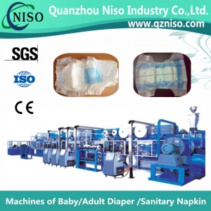 baby diaper manufacturing machine