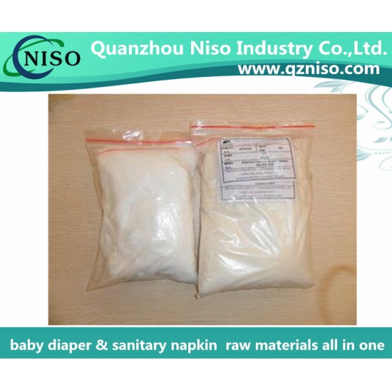 high quality SAP for baby diaper raw materials