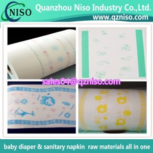 Back Sheet of Baby Diaper, Raw Material for Diaper