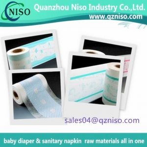 Back Sheet of Baby Diaper, Raw Material for Diaper