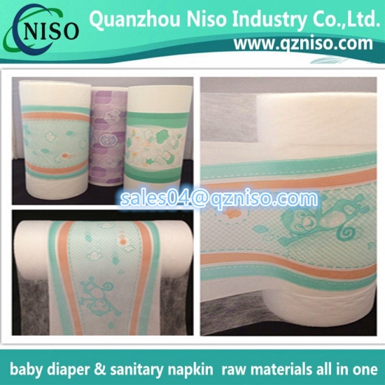 Back Sheet of Baby Diaper, Raw Material for Diaper