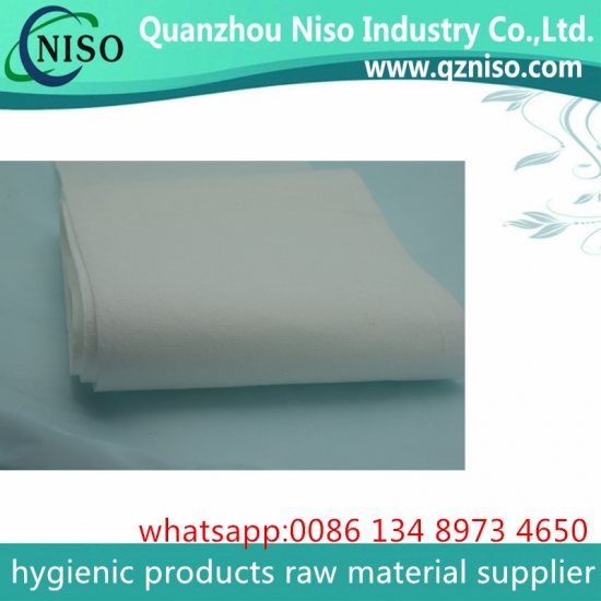 Hot Sale Roll Air Laid Paper Airlaid Paper for sanitary napkin and baby diaper