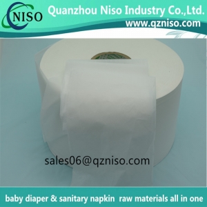 Tissue Paper for Baby Diapers/Sanitary Napkins/dult Diapers Suppliers
