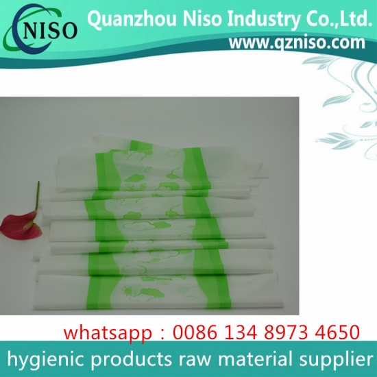 Super soft back sheet pe lamination breathable protective film for baby diaper backsheet