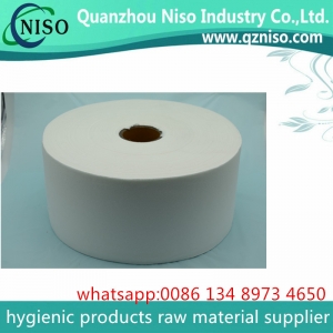 Hot Sale Roll Air Laid Paper Airlaid Paper for sanitary napkin and baby diaper Suppliers