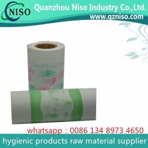 Super soft back sheet pe lamination breathable protective film for baby diaper backsheet Suppliers