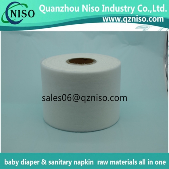 Hot  sale soft  hydrophilic  non  woven  fabric  for  baby  diaper