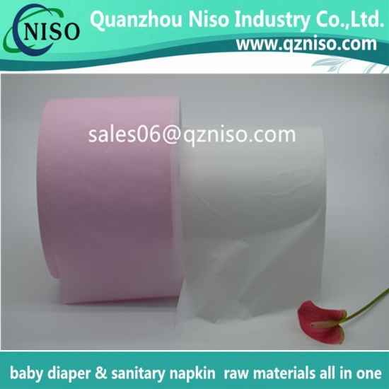 silicone released PE film backsheet film for sanitary napkin