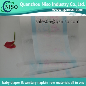 2017 the latest cloth like backsheet  film for  baby  diaper Suppliers