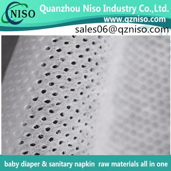 2017 Super Soft Perforated Nonwoven for Baby Diaper Topsheet