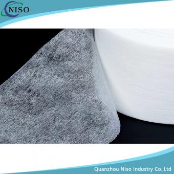 Hot air through nonwoven