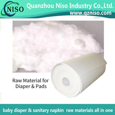 Sanitary napkin raw materials fluff Pulp