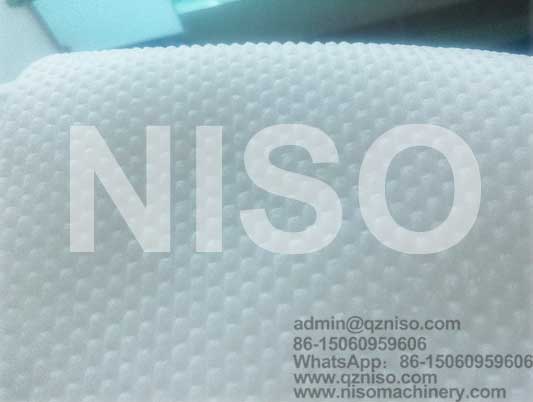 3D embossing hydrophilic nonwoven fabric baby diaper topsheet