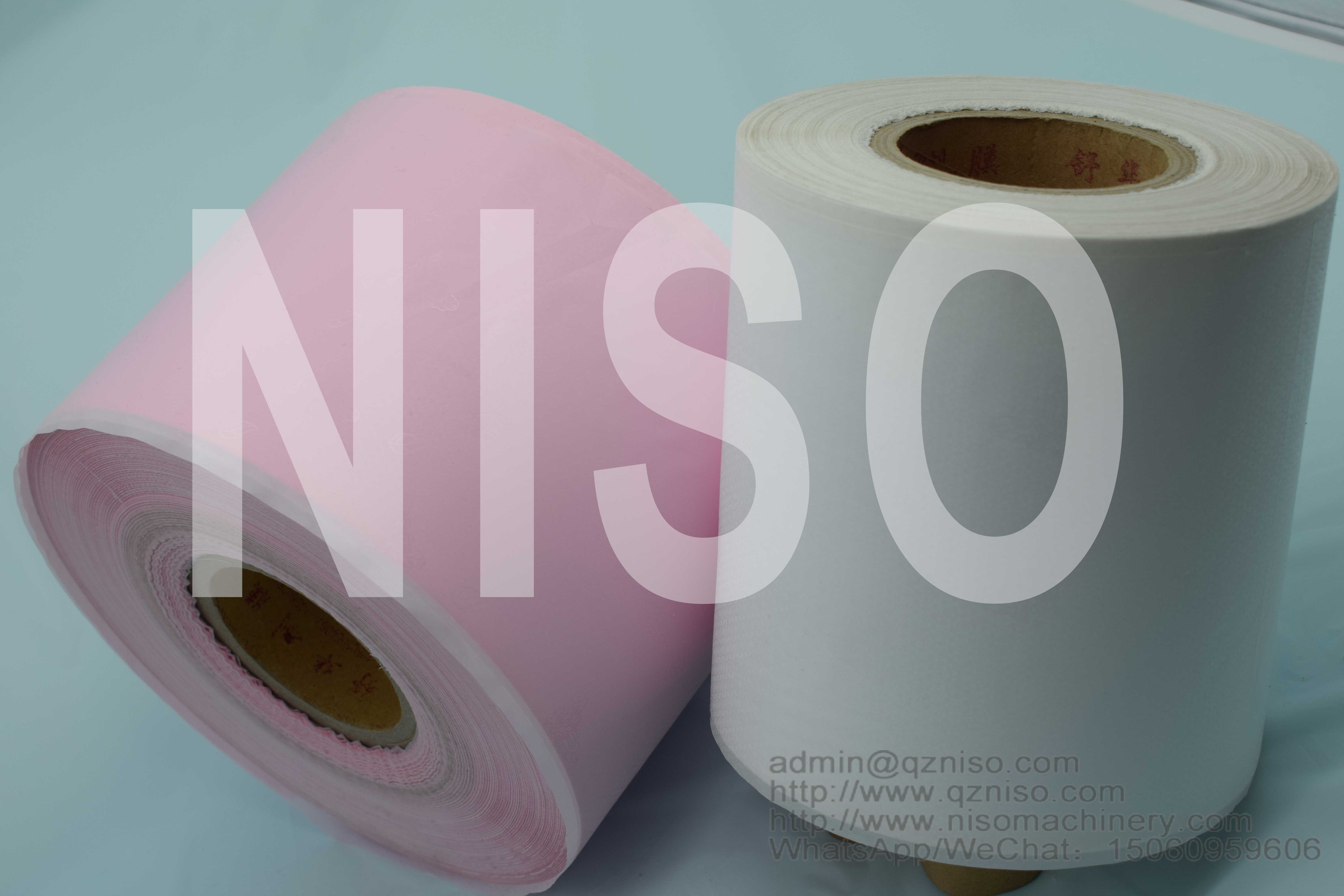PE film backsheet for sanitary napkin
