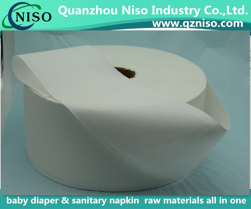 Airlaid paper for sanitary napkin